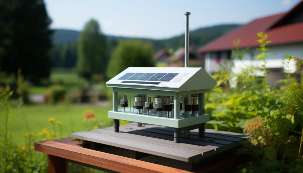 What is a home weather station?